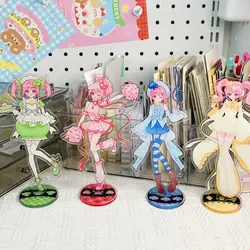 Shugo Chara Anime Acrylic Stand Hinamori Amu Desktop Display Accessories Cartoon Peripheral Kawaii Room Ornament Collection Gift
