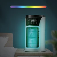 Ventilateur Rafraîchisseur d'Air Portable Multifonctionnel, Climatiseur Compact à Air Froid avec Humidification, Ventilateur Naturel pour Maison, Bureau et Bureau à Domicile 5