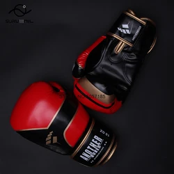 Rękawice bokserskie 14 uncji Muay Thai MMA rękawice sparingowe mężczyźni kobiety junior dzieci profesjonalny worek treningowy walka rękawice Kickboxing