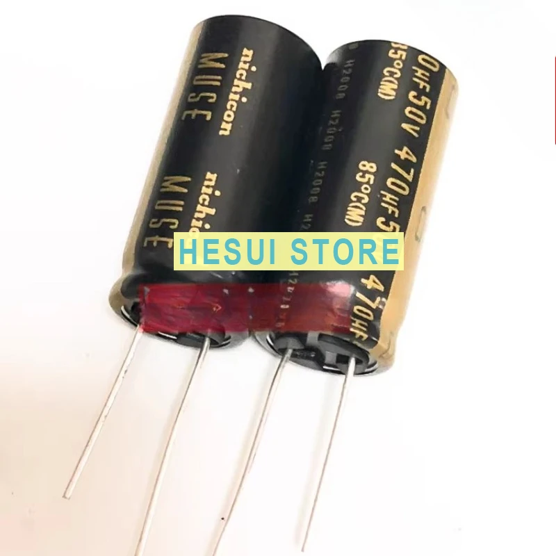 Импортный аудиоэлектролитический конденсатор Nichicon MUSE KZ 25V50V100V 22/47/100/220/470UF