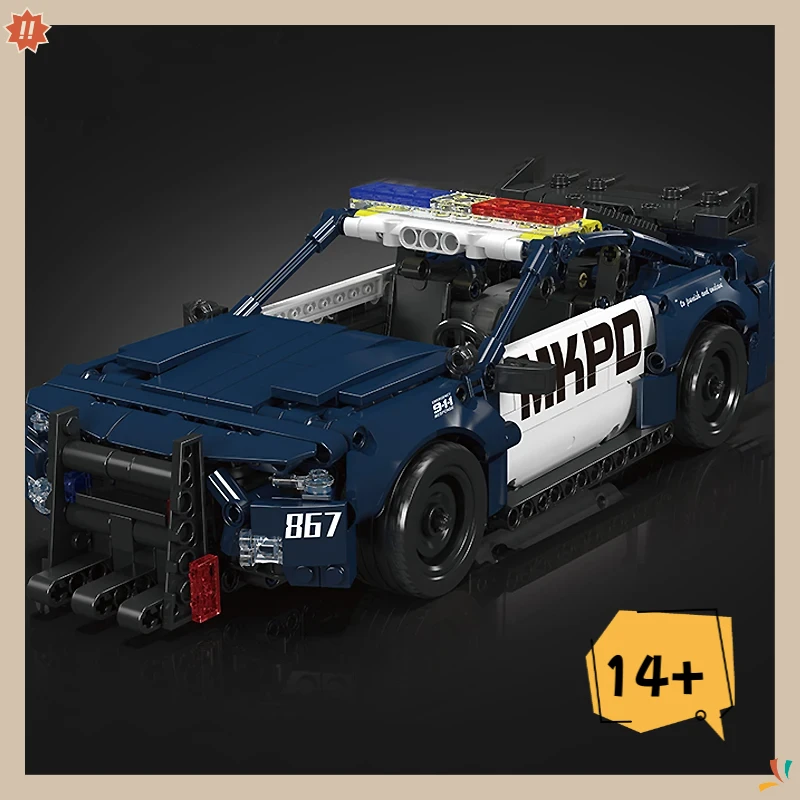 

IN STOCK Mould King15073 Deformation Spring Car Model Building Blocks Educational Bricks Creative DIY Puzzle Toys Birthday Gifts