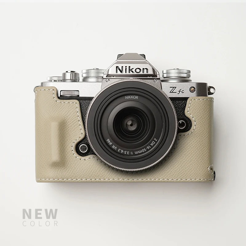 Mr. Stenen Beschermhoes Lederen Camera Case Accessoires Voor Nikon Zfc Z-Fc Canon Camera