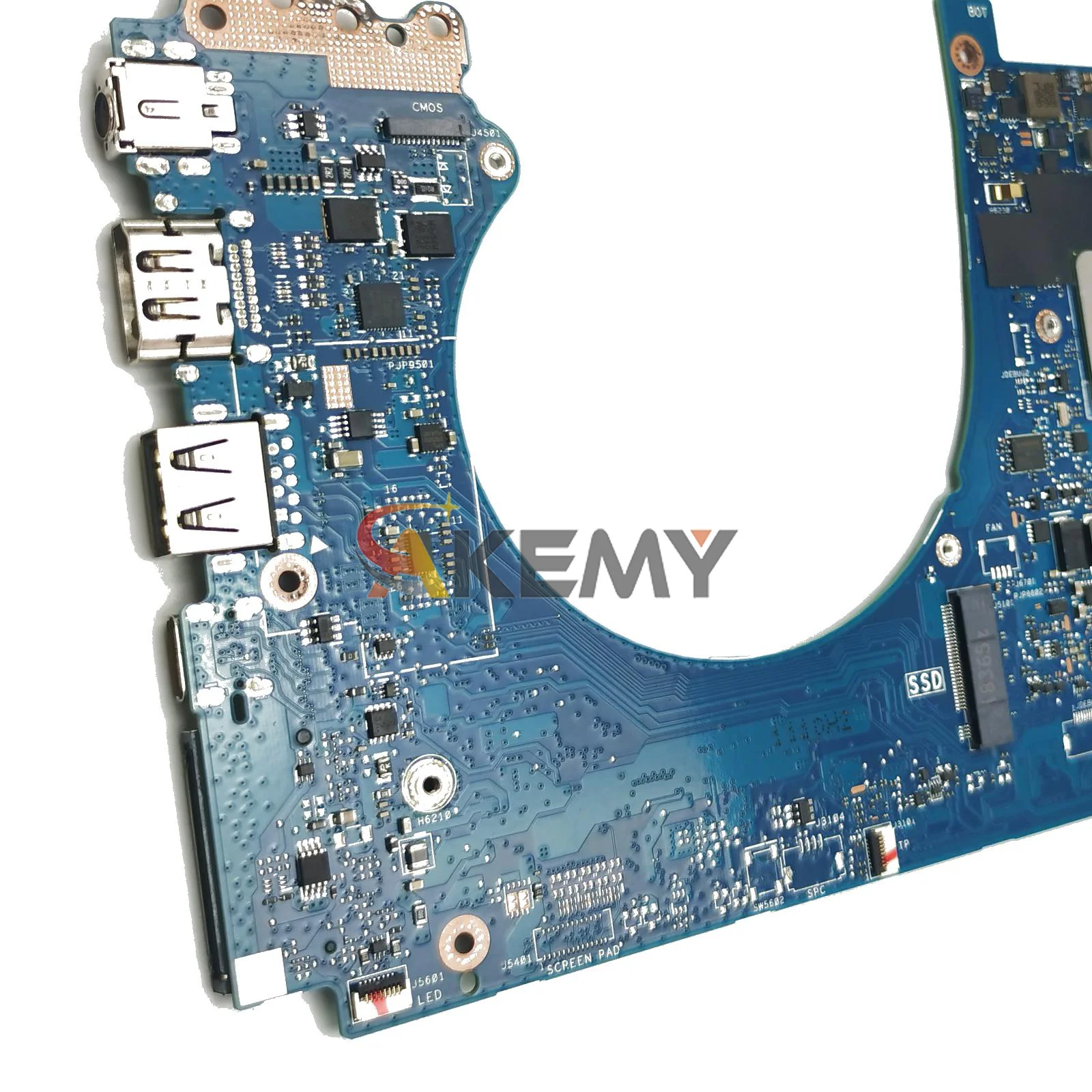 UX533FD Laptop Motherboard For ASUS ZenBook U5300F RX533F UX533FN UX533F UX533FD BX533F Notebook Mainboard With I3 I5 I7 CPU stk