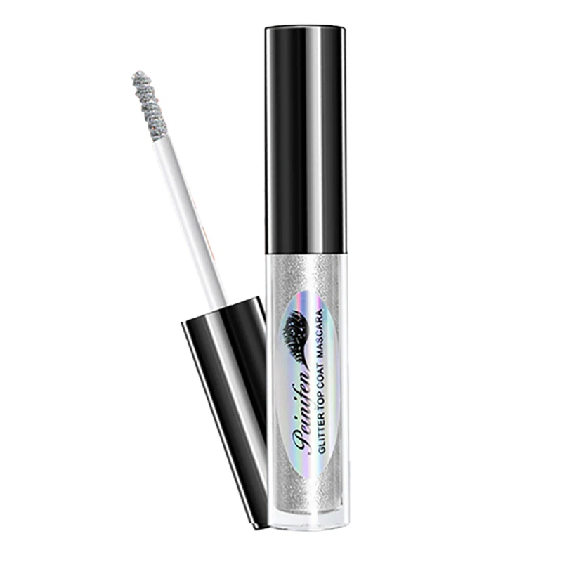 Mascara Glitter diamante Quick Dry Water Drop Makeup trucco duraturo impermeabile Curling Mascara lucido ciglia luccicante