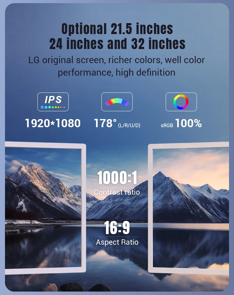 تلفزيون ذكي تفاعلي ممتاز مقاس 24 بوصة 2025 - شاشة لمس متحركة مع أندرويد 12