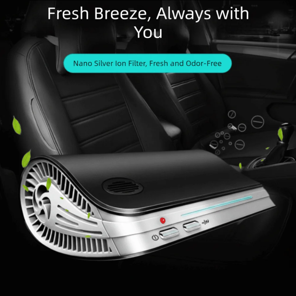 Mini Interior Freshener Car Air Purifier Car Home Dual Use Air Purification Odor Remover Formaldehyde Cleaner Travel