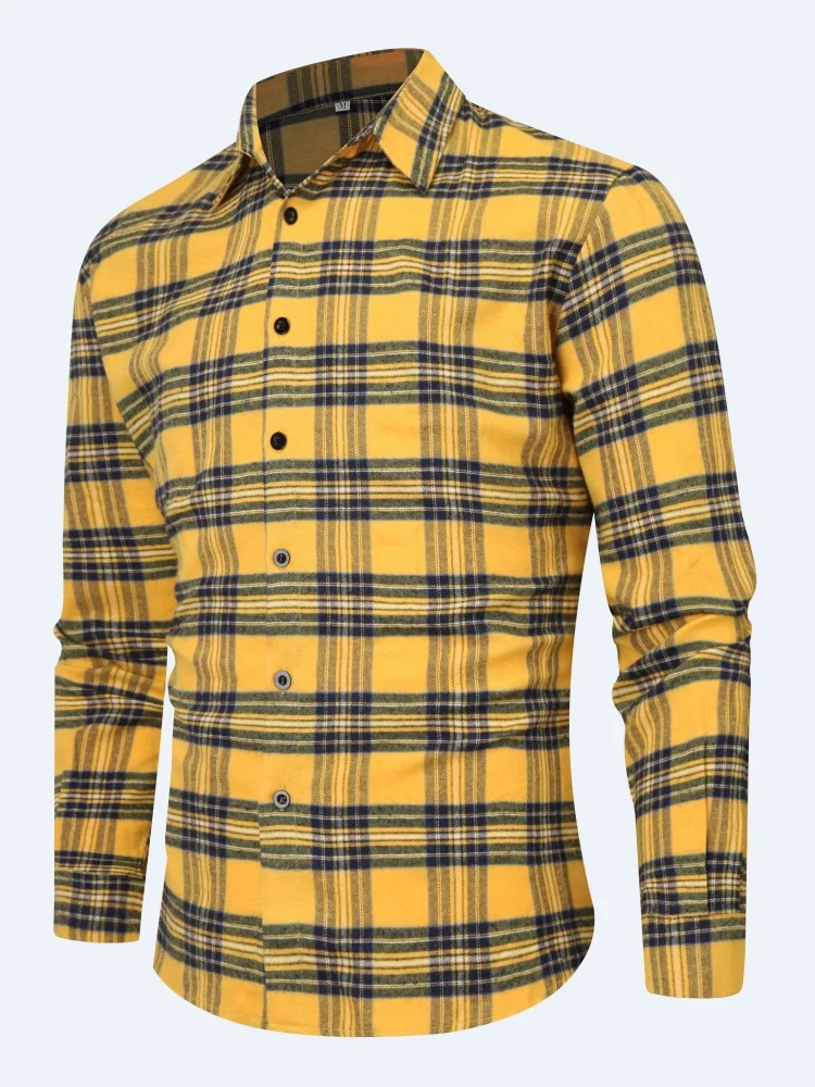 

Осень 202, мужская полосатая рубашка с длинными рукавами и принтом, свободная повседневная рубашка на пуговицах в уличном стиле, праздничная мужская рубашка с воротником, топ