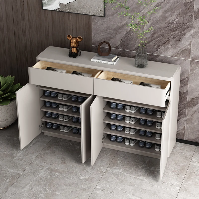 

Organizer Storage Shoe Cabinet Display Living Room Entrance Hall Slippers Vertical Shoe Shelf Modern Zapatero Hotel Furniture