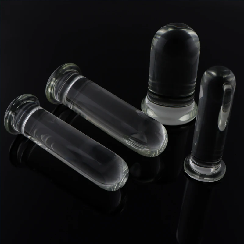 Large Glass Dildo Anal Sex Toys For Women Men Crystal Anal Dilator Huge Butt Plug Vaginal Massager Sex Products Erotic Toys BDSM