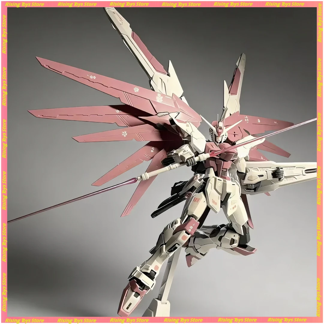 

MG Sakura Freedom 2.0 Magic Transformation 1/100 Scale Articulated Figure Toy Collectible Gift Desktop Ornament Birthday Gift