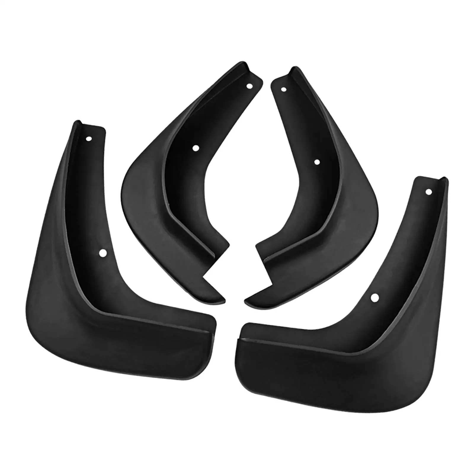 Splash Guards Mud Flaps, Peças De Reposição, Proteção De Sedimentos, Dianteiro E Traseiro, 4Pcs