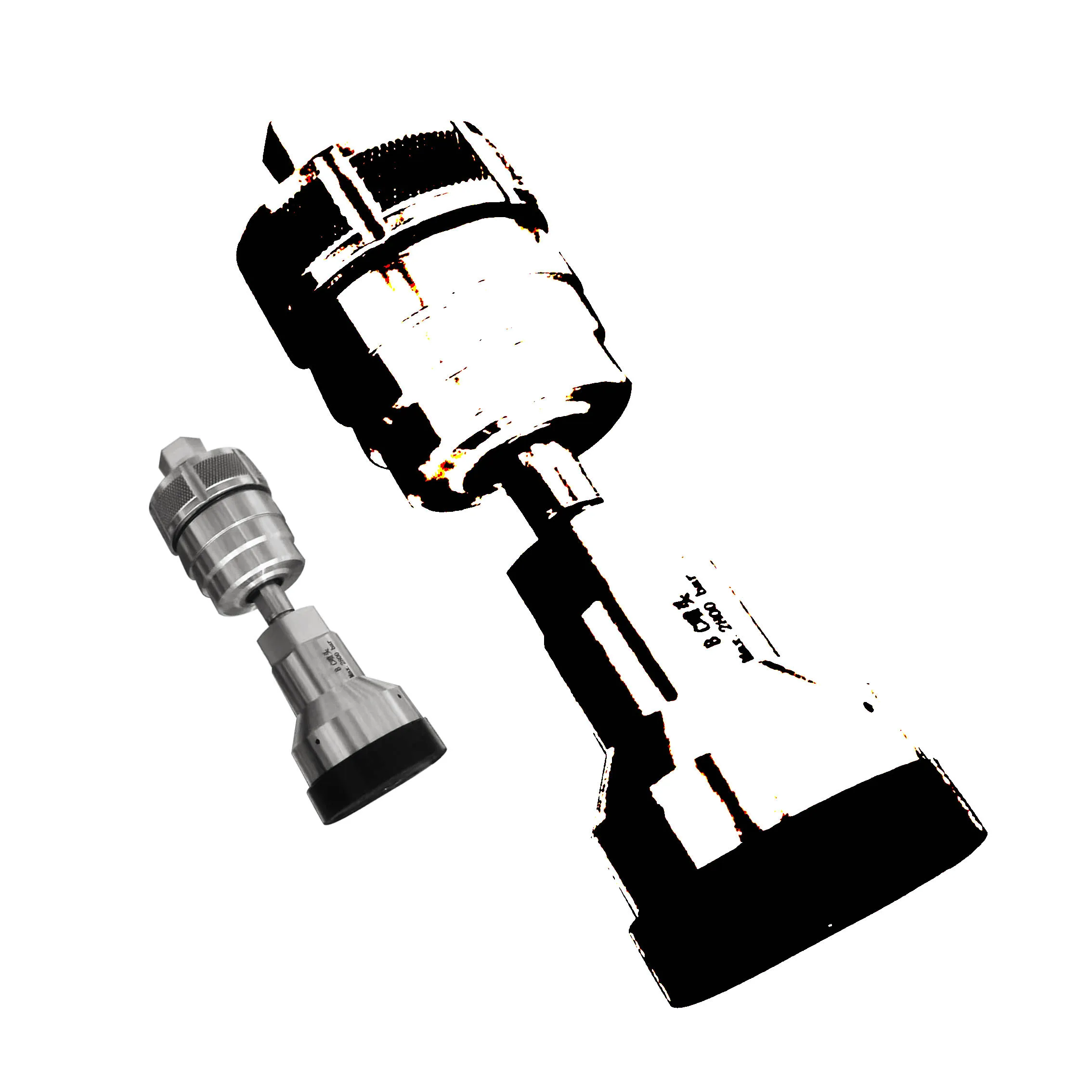 Ultra High Pressure Water Jet Sandblasting Equipment with Barracuda Nozzle for Shipyard Cleaning