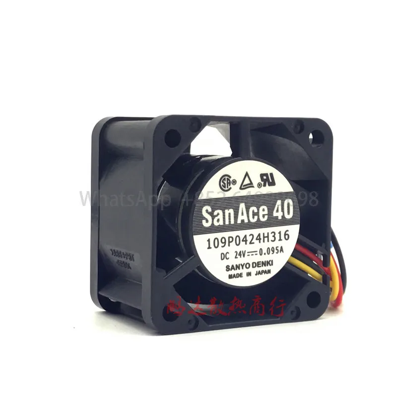 الأصلي 109P0424H316 4028 24V 0.095A 4 سنتيمتر 3-سلك كشف العاكس مروحة