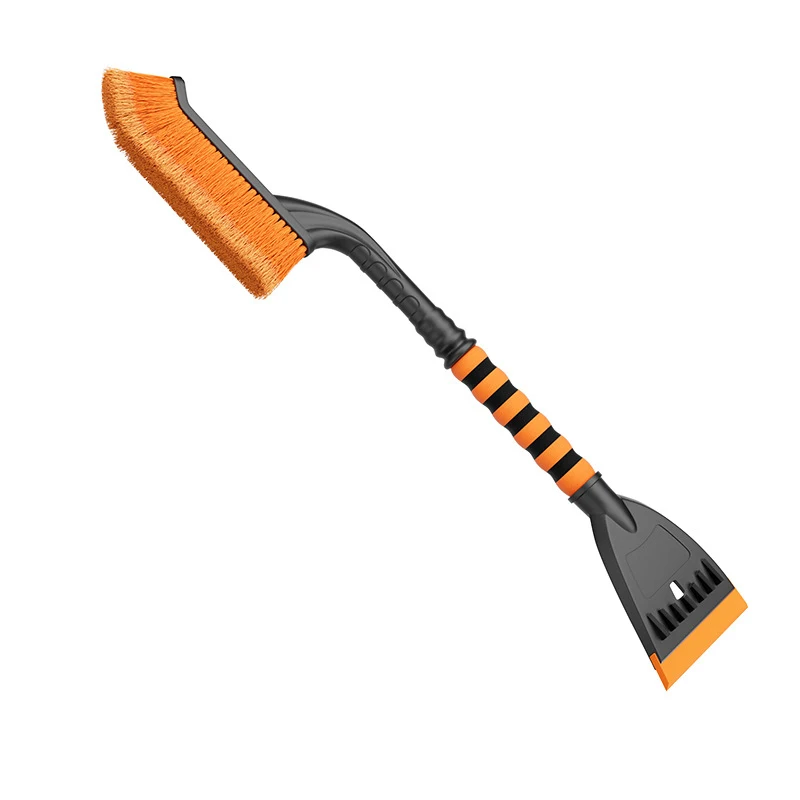 Detachable snow removal tool for vehicles, refrigerator ice scraper, snow brush, winter tool, rubber snow shovel