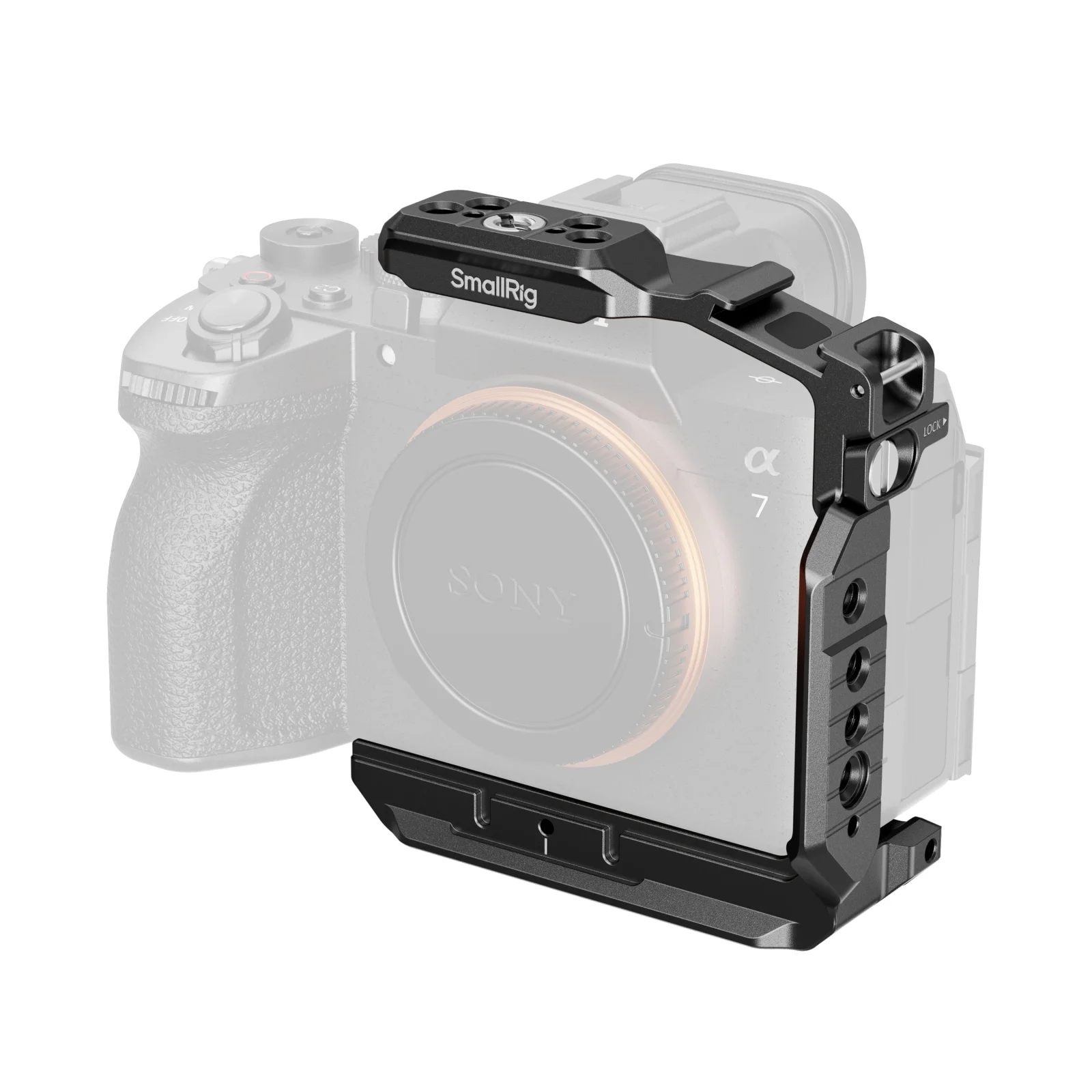 

Клетка-полукейдж SmallRig 6023 7R V / 7 IV "HawkLock" с быстросъемной системой для Sony Alpha 7 V / 7R V / 7 IV с быстросъемной пластиной Arca-Swiss