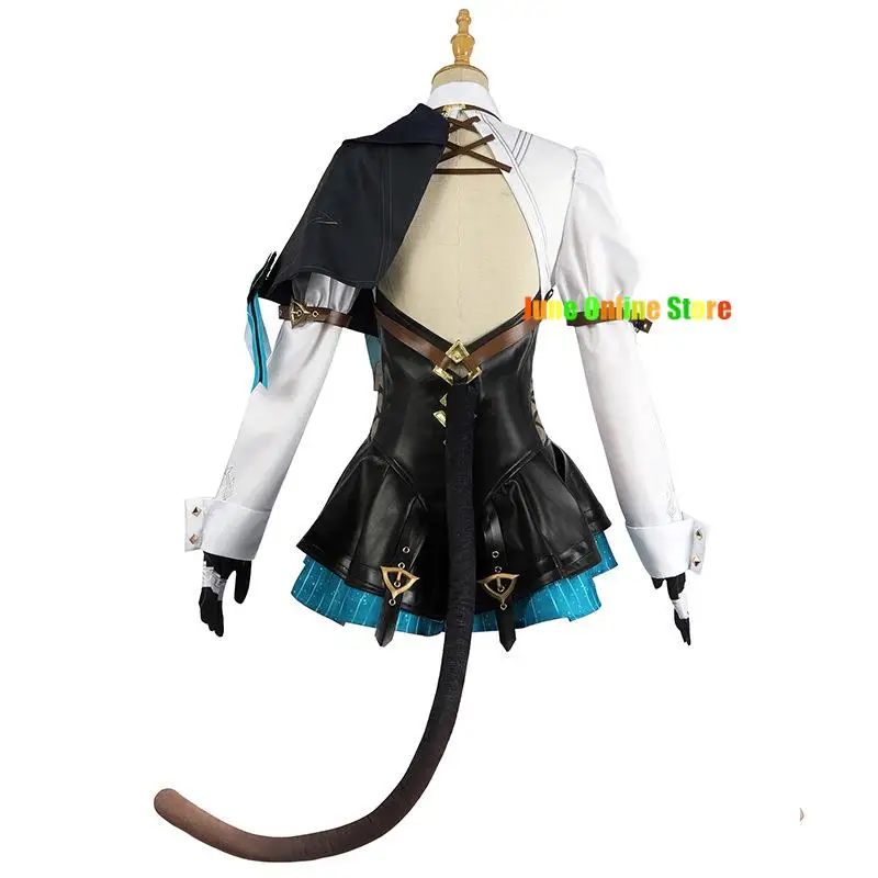 Genshin Impact LyNouveau Lyney Cosplay Costumes avec Perruque, Fontaine Twins, Rick Cosplay, Halloween Carnaval, Chapeau Uniforme Unisexe