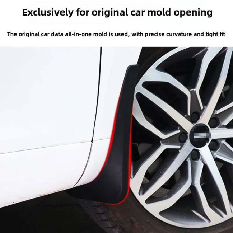 لتويوتا كورولا E170 E180 2014 ~ 2018 سيارة الجبهة الخلفية عجلة الطين رفرف مكافحة الرمال الحرس لا الحفر المطلوبة Mudflaps الملحقات #5