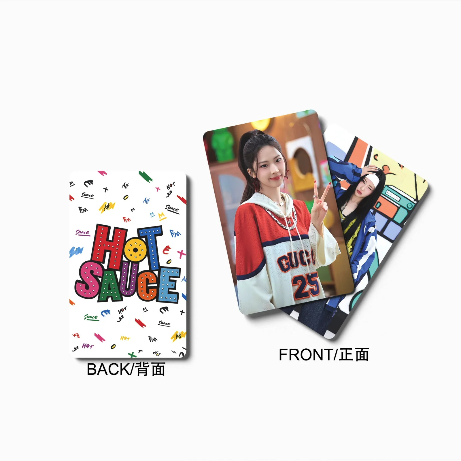 55Pcs/Set Kpop BABYMONSTER New Album HOT SAUCE Lomo Cards RAMI AHYEON RORA ASA RUKA CHIQUITA PHARITA Printd Photocards Fans Gift