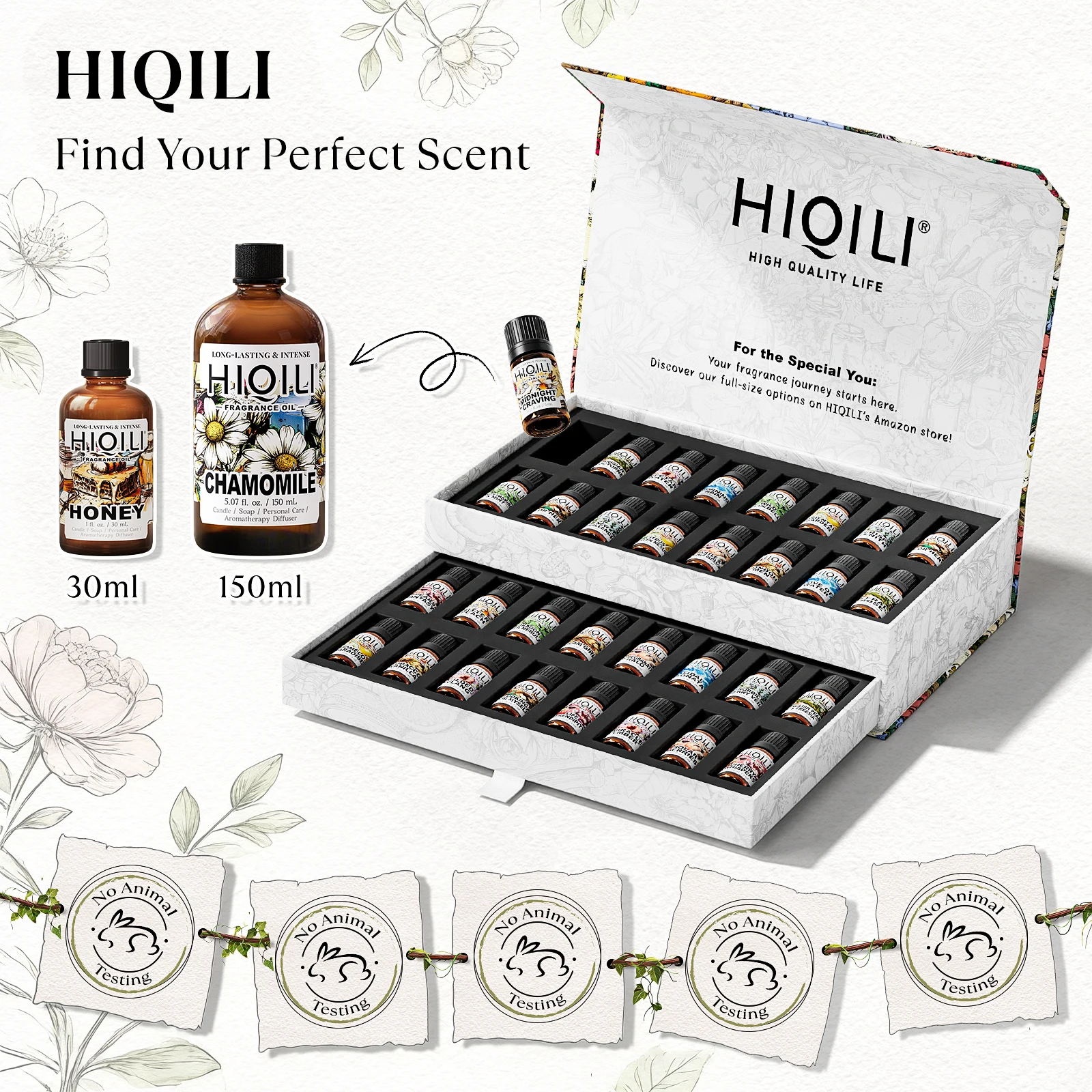 HIQILI 5ml Perfume Oil 32 Piec - Perfume And Fragrance Difference review and price