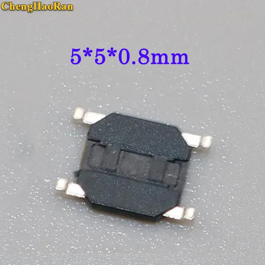 ChengHaoRan 5-20pcs metal dome 5*5*0.8mm thin film touch switch 4 feet foot patch micro button switch 5*5*0.8 mm