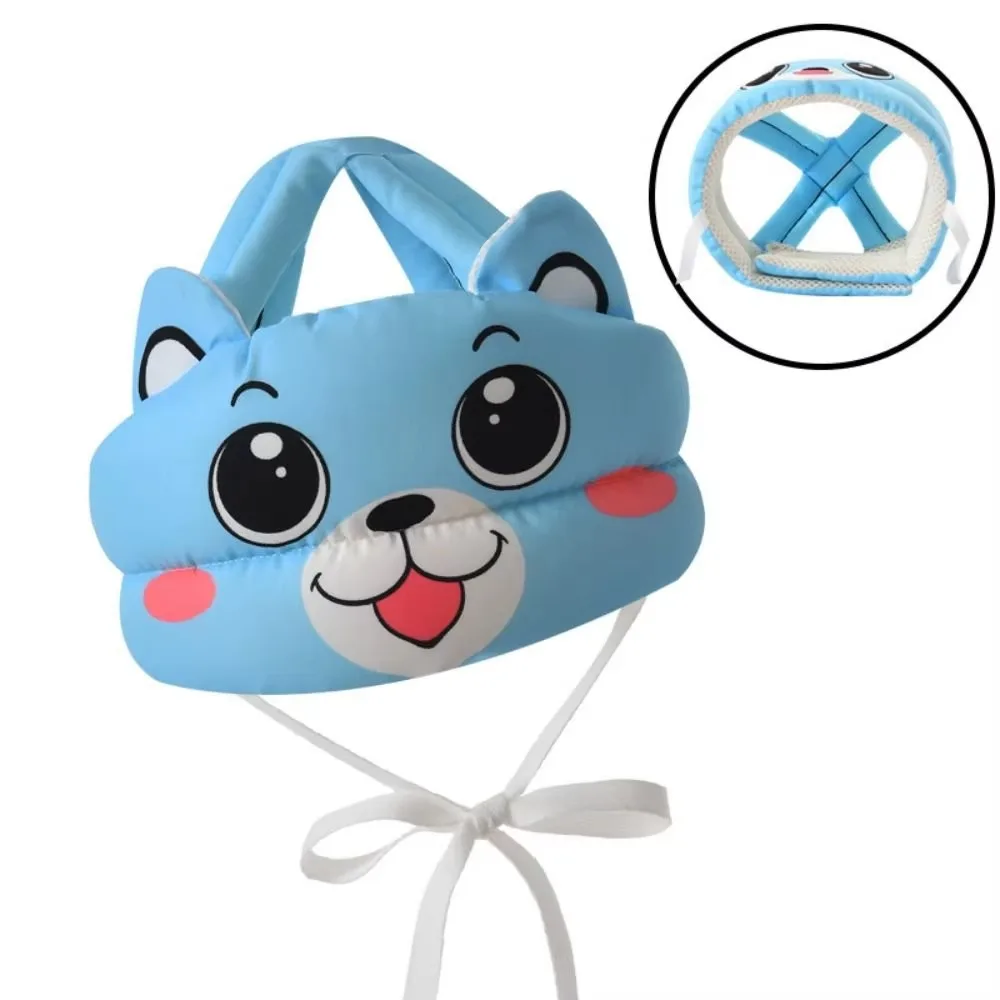 

Adjustable Toddler Head Protector Protective Cotton Infant Crash Cap Sweat-absorbent Solid Baby Anti-fall Pad Learn To Walk