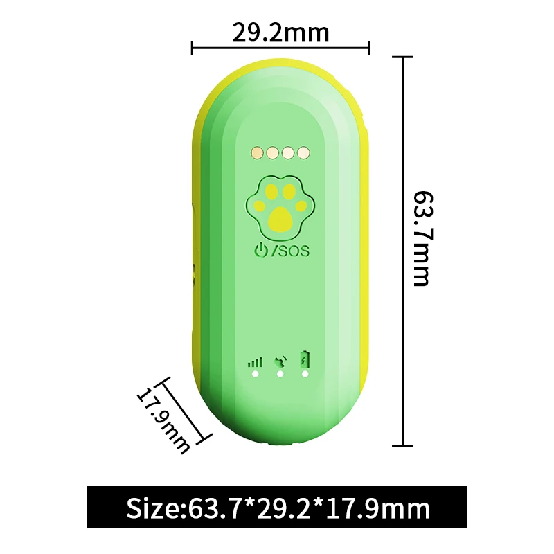 

Мини-умный GPS-трекер, беспроводная электронная сигнализация для пожилых людей и детей, анти-потерянный локатор SOS 4G BDS WIFI LBS IOS Android PC