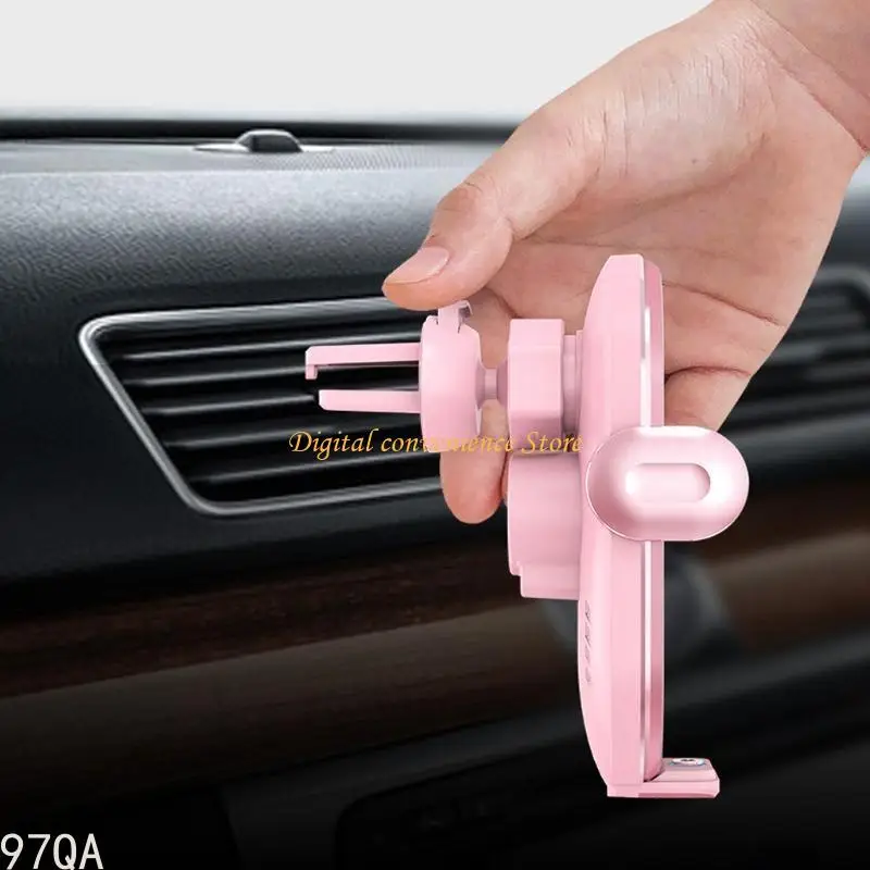 

97qa 10 Вт быстрого автомобильного беспроводного зарядного устройства магнитное воздушное вентиляционное отверстие