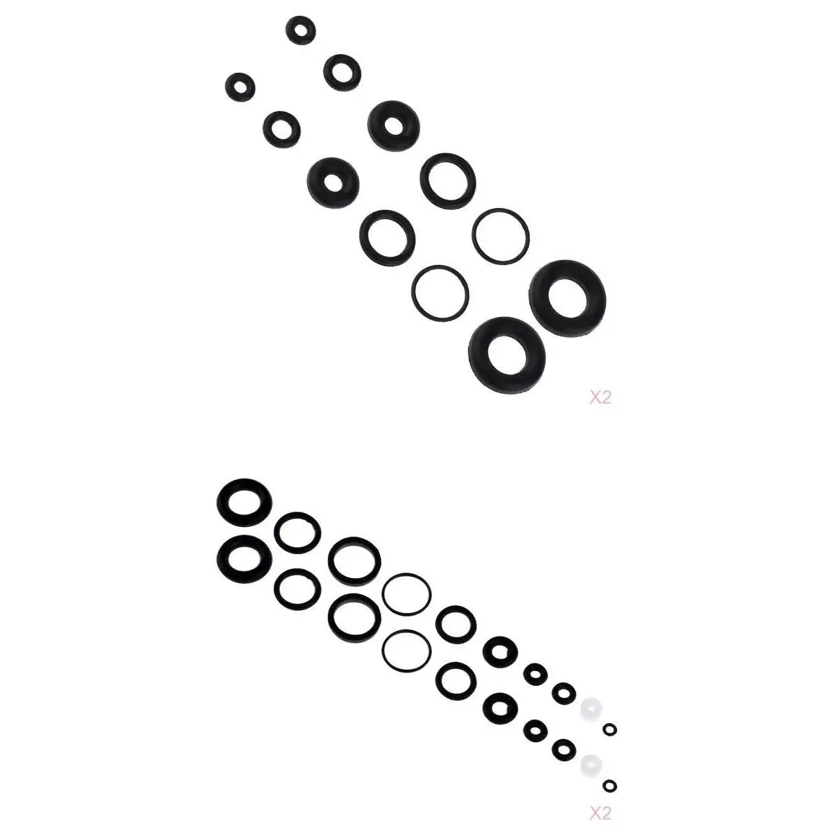 8Pcs/Set Professional Rubber O- for Airbrush Spray Machine Supplies
