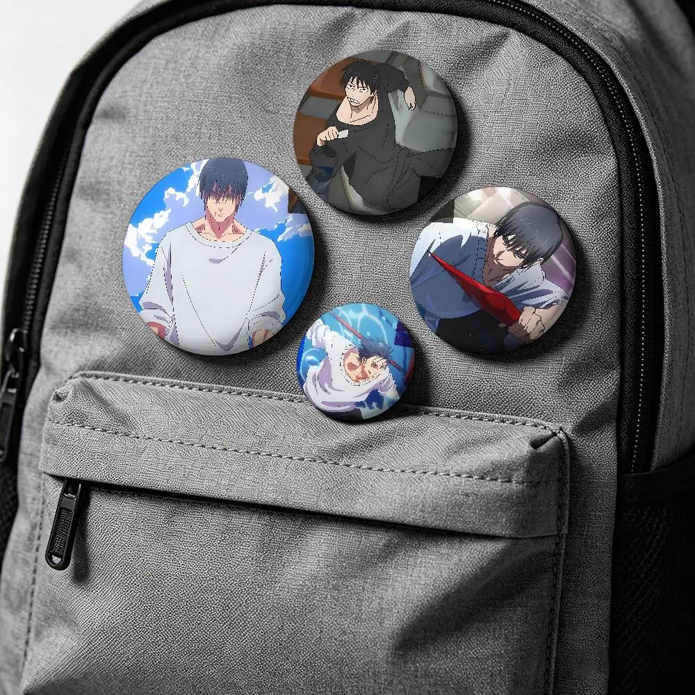 Cool T-Toji Fushiguro Cartoon Star Badges, Brooches, Pins, Tin Props, Christmas Gifts, Birthday Gifts