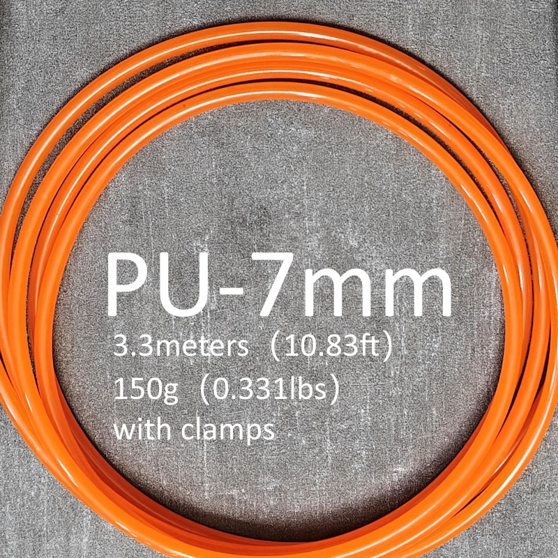 7mm diameter pvc spare rope 3 meters heavy jump rope accessories change cord 150 grams with clamps nevertoolate backup parts