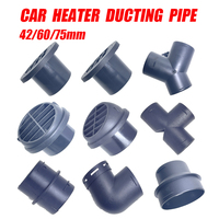 Air Vent Ducting Y T L Flat Piece Elbow Pipe Outlet Exhaust Joiner Connector For Webasto Eberspaecher Diesel Parking Heater