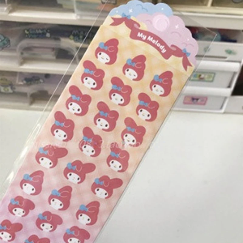 Sanrio Munchkin Cinnamoroll Kulomi Stickers Matte Small Patterns Goo Cards Decorative Material Stickers Toys Gifts