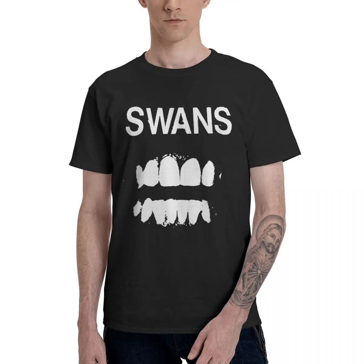 Fashion Filth Swans T-Shirts 100% Cotton Crewneck Men T Shirt Short Long Sleeve PlClassic Tee Tops Summer EU Size