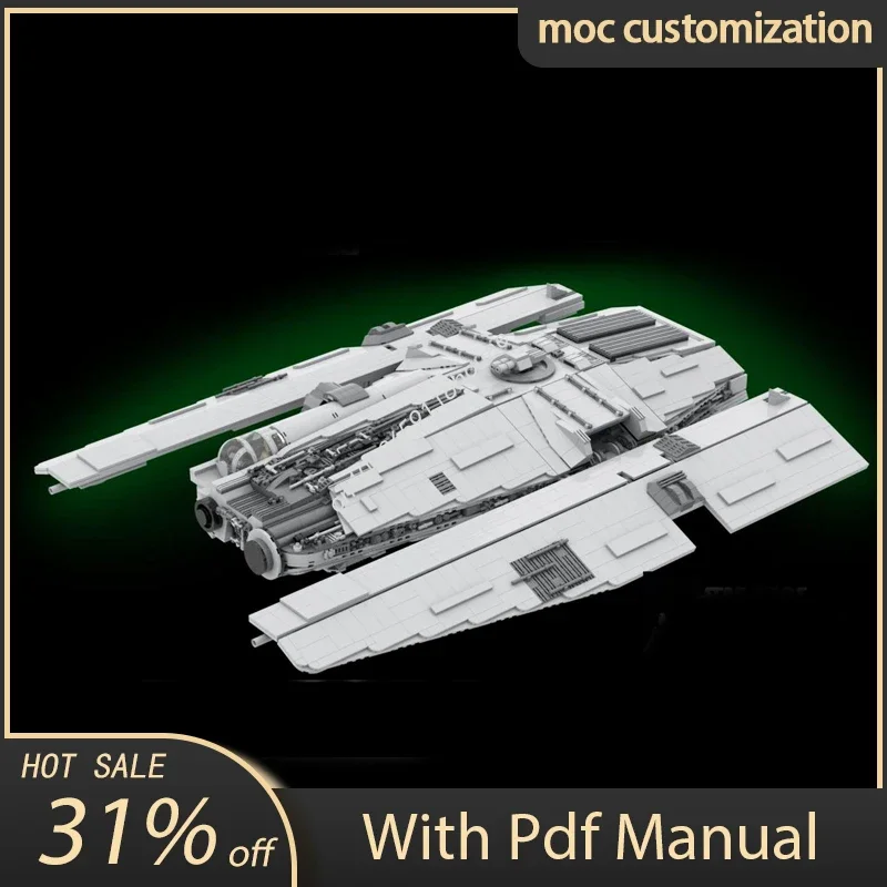 

3770pcs Moc Star Battle FONDOR HAULCRAFT UCS Model Building Blocks Bricks Diy Creative Assembly Spaceship Toy Present