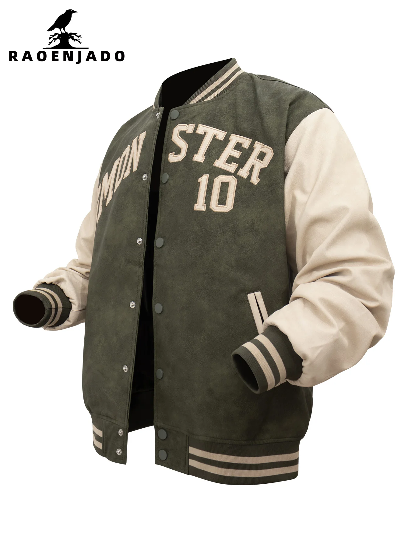 

Женская куртка из искусственной кожи больших размеров, демисезонная, теплая, свободного кроя, повседневная, в стиле колор-блок, бомбер-бейсбольная куртка