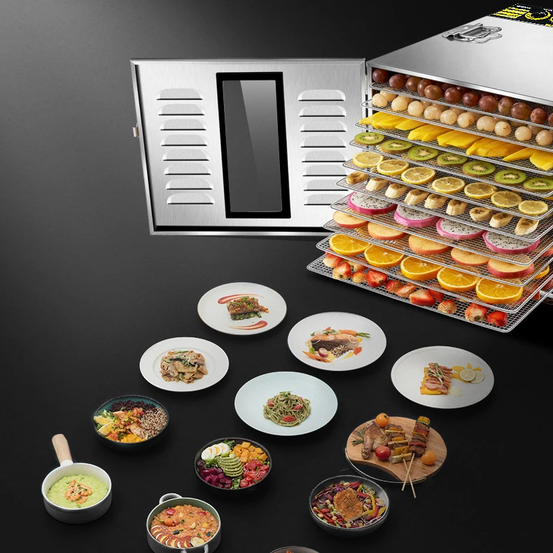 Cheap 10 Layers Food Frying Machine Commercial Fruit Vegetable Dryer
