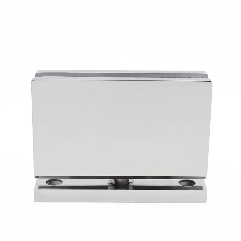 Glass Door Hinge Display Cabinet Door Hinge Upper And Lower Clamp Glass Shower Room Accessories 360 Degrees Rotation Clip