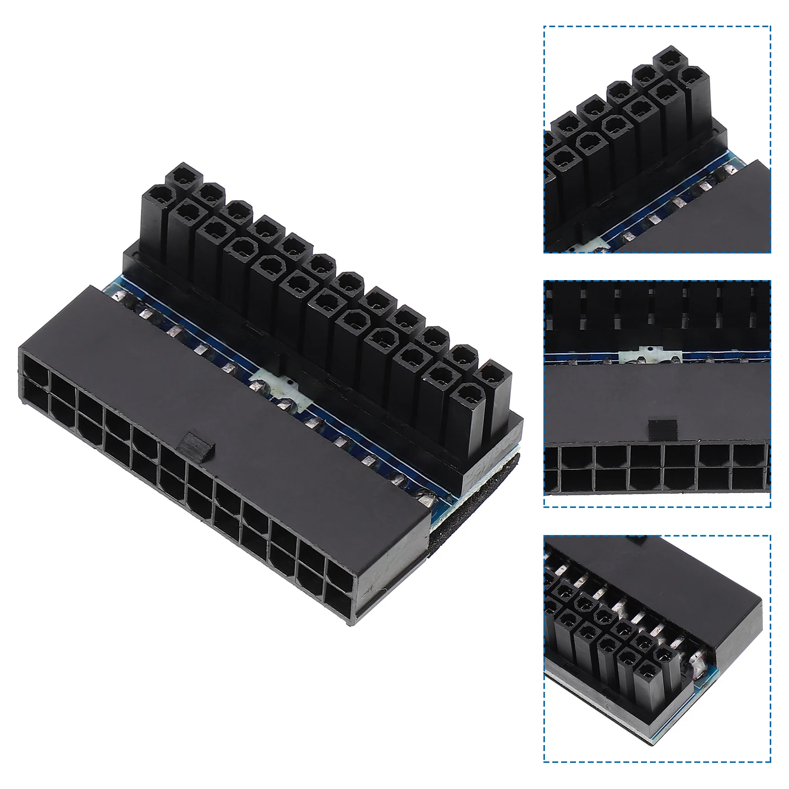 

Angled Adapter Turn 90 Degree Motherboard Power Supply Connector Pc Case Cable Management Converter Adapter