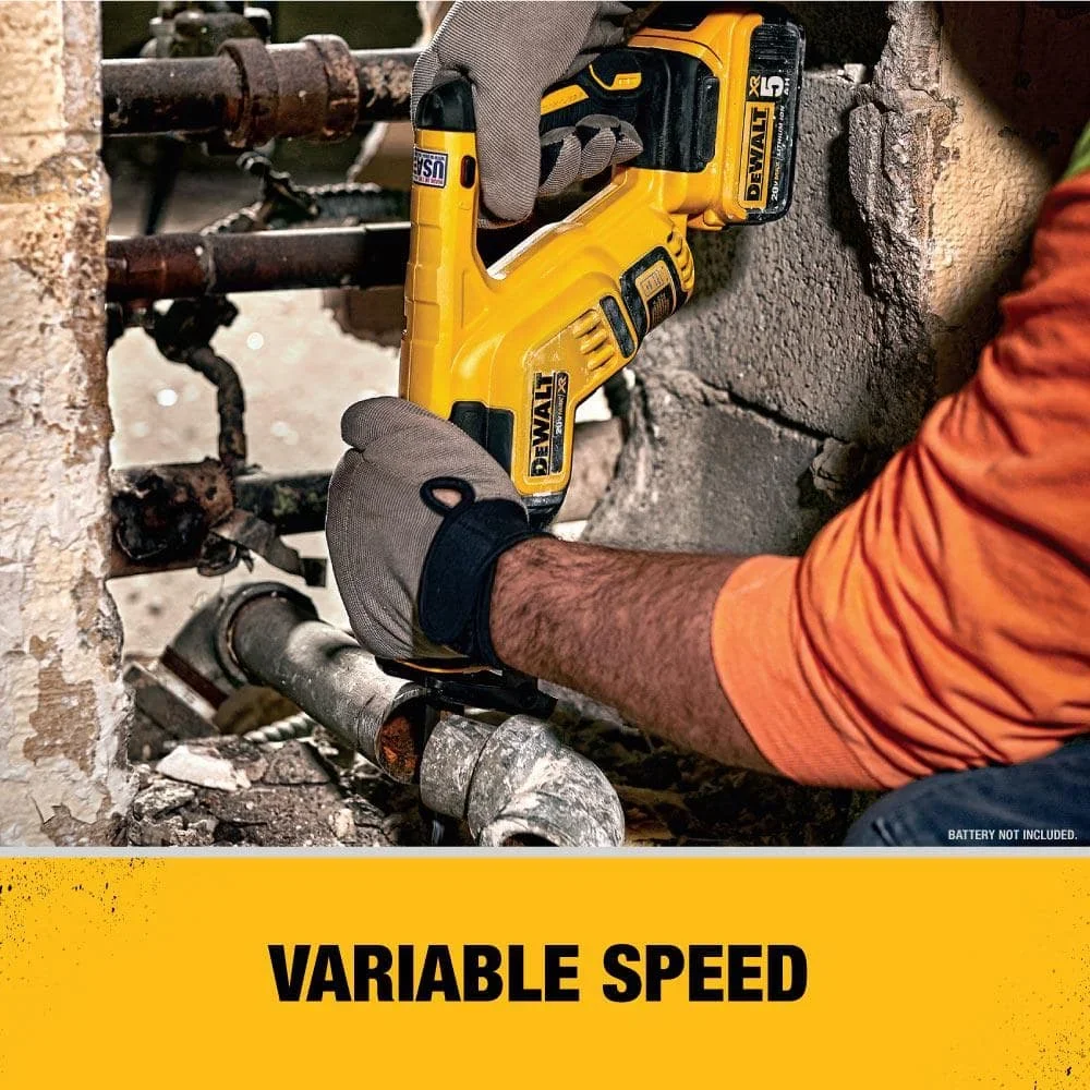 Dewalt DCS367ブラシレスコードレスコンパクト往復鋸20vリチウム電源ツール2900SPM