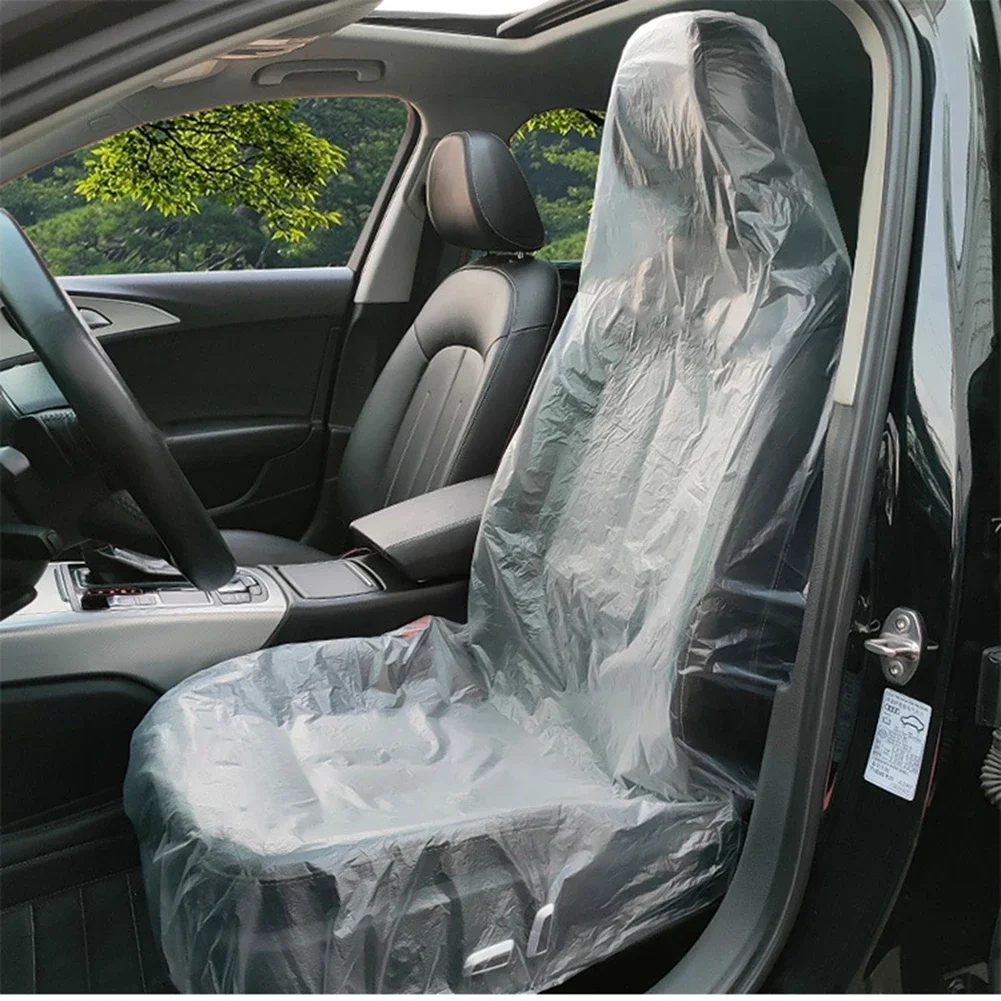 Disposable Car Seat Covers Protective Anti-Fouling Waterproof Dustproof Protector Universal Auto Interior Supplies
