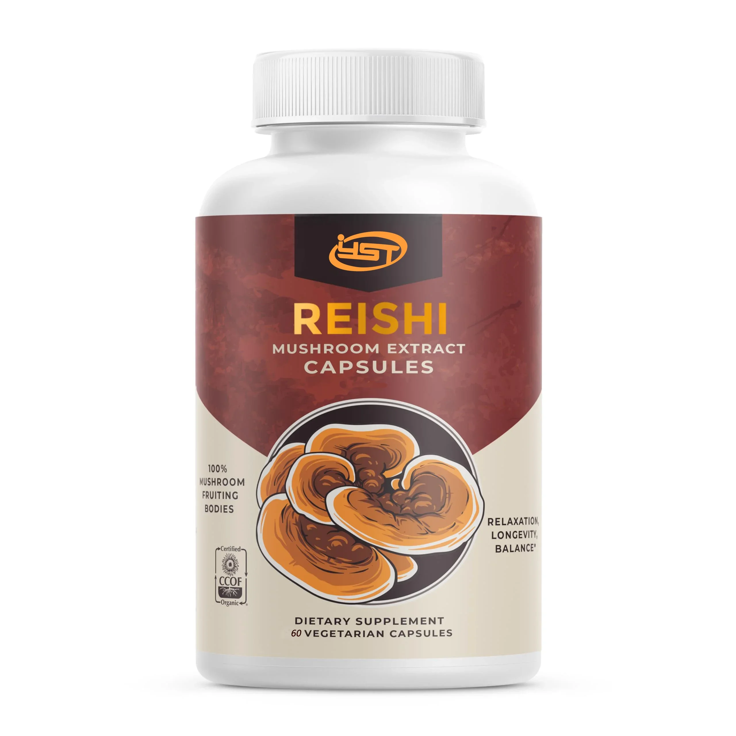 Ganoderma Lucidum Is A Natural Adaptive Agent That Regulates and Restores The Body, Helping To Relieve Stress and Immunity