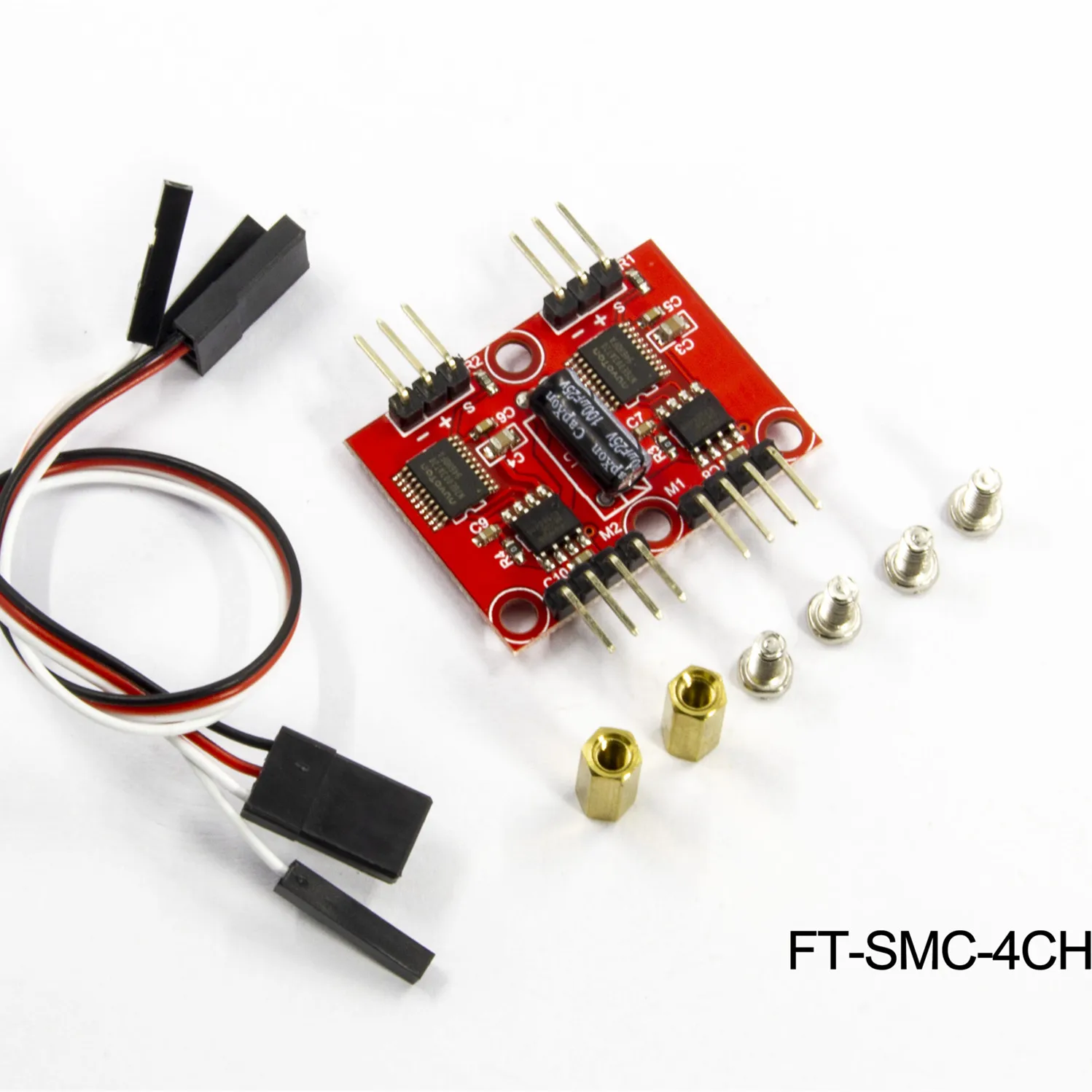 5PCS 4-kanaals DC-motor Servo Drive Controller Batterij-aangedreven Slimme auto Robot Elektronisch muzikaal speelgoed met lichtgeluidsfunctie