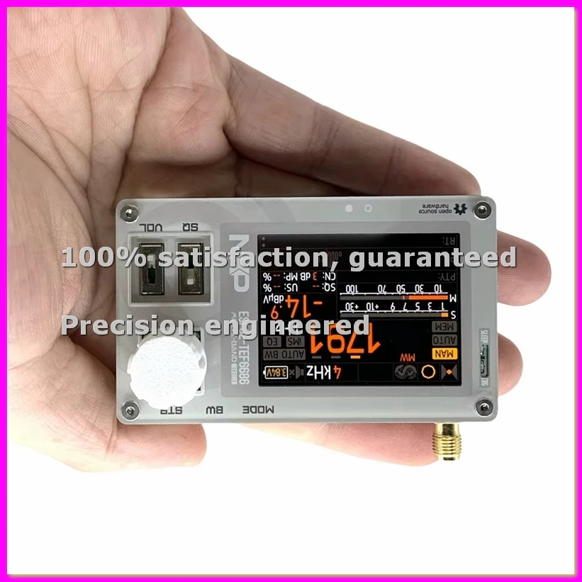 

TEF6686 Radio 2.0 Inch IPS Screen ESP32 Full Band Radio FM/LW/MW/SW Shortwave Radio Receiver with Donut Antenna C-ABVK