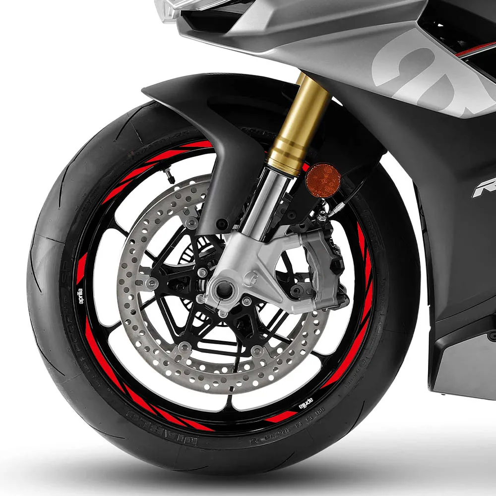 Motorcycle Wheel Decal Racing Rim Sticker Tape Accessori For Aprilia RSV4 Dorsoduro Shiver 750 900 Rs125 Tuono 660 RS660 GPR150