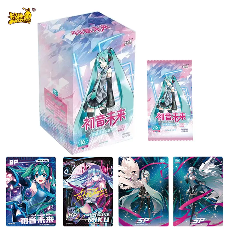 

KAYOU Miku Card New Anime Rare Limited SE Collectible Cards Boxes Game Collection Card Toys Gift for Kids Paper Hobby