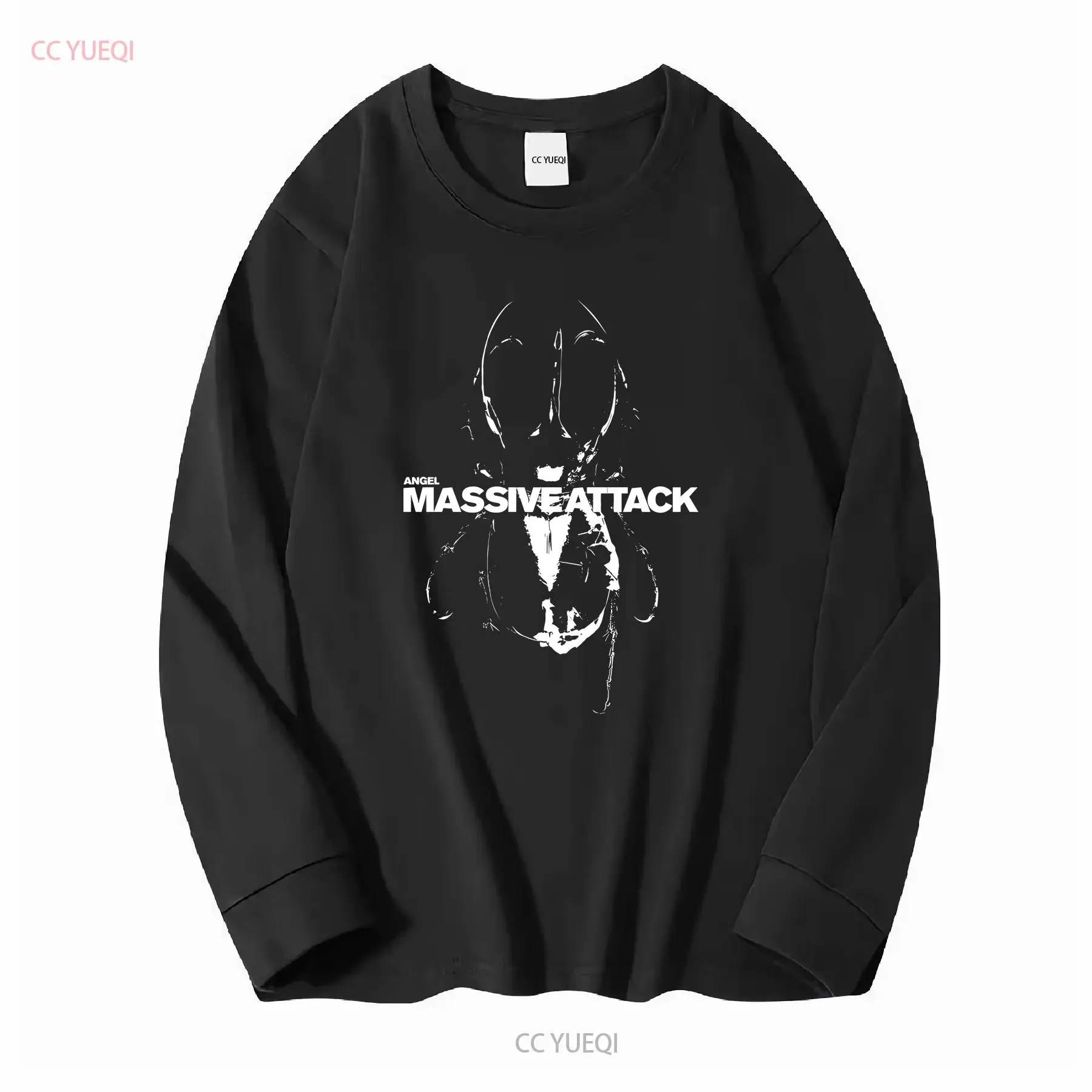 Massive Attack Mezzanine Angel album cover unisex shirt Robert 3D Del Naja Tricky Daddy G Electronic Rock Music T Retro
