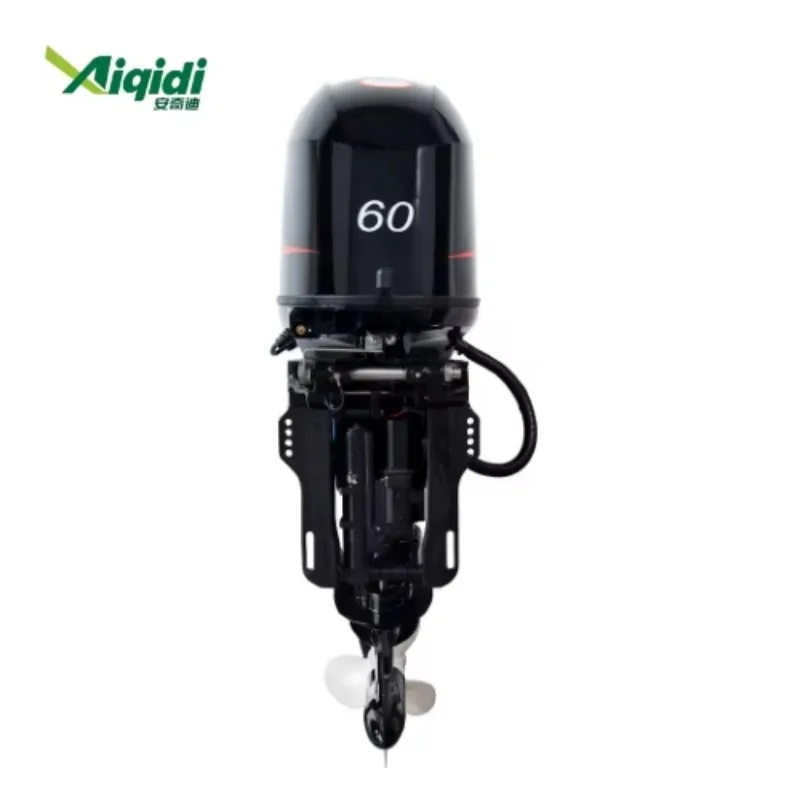 New Aiqidi F60 4-Cylinder  4-Stroke Outboard Motor with Remote Control for Boat Use OEM