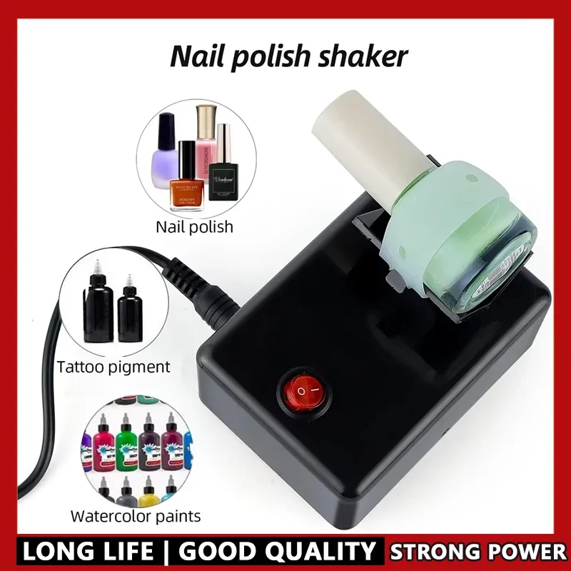 

Электрический шейкер для лака для ногтей, смеситель пигментов для татуировки, УФ-гель, краска, жидкая бутылка, машина для встряхивания, против тряски, для косметических принадлежностей