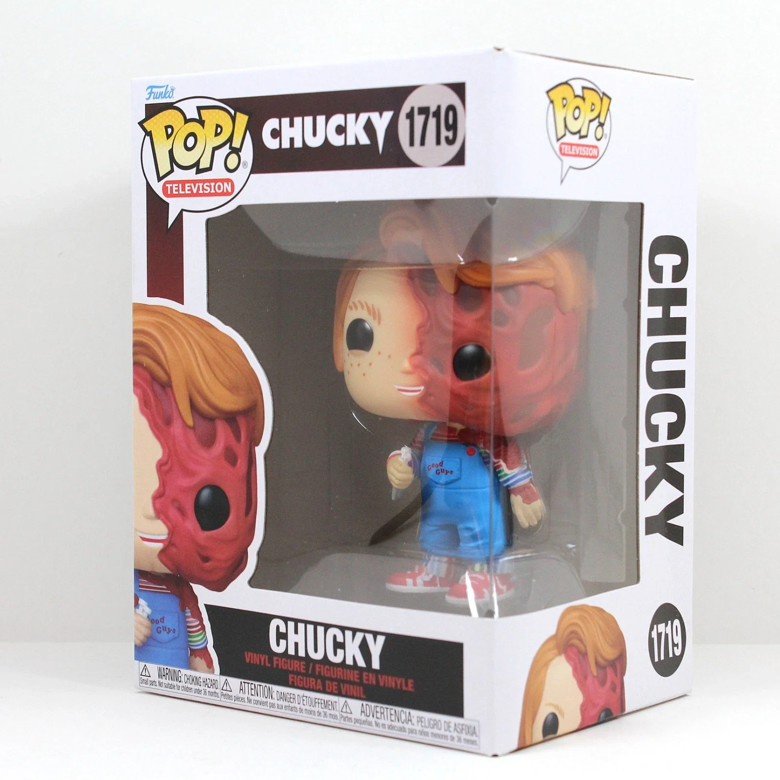 

FUNKO POP Chucky (Melted Face) #1719 Figures Horror Film Bride of Chucky Vinyl Figure Collectible Limited Edition Model Toy Gift