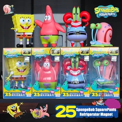 Genuine SpongeBob Patrick Star Collector's Edition Refrigerator Magnet 4 Styles Figure Collection Ornaments Kid's Birthday Gifts